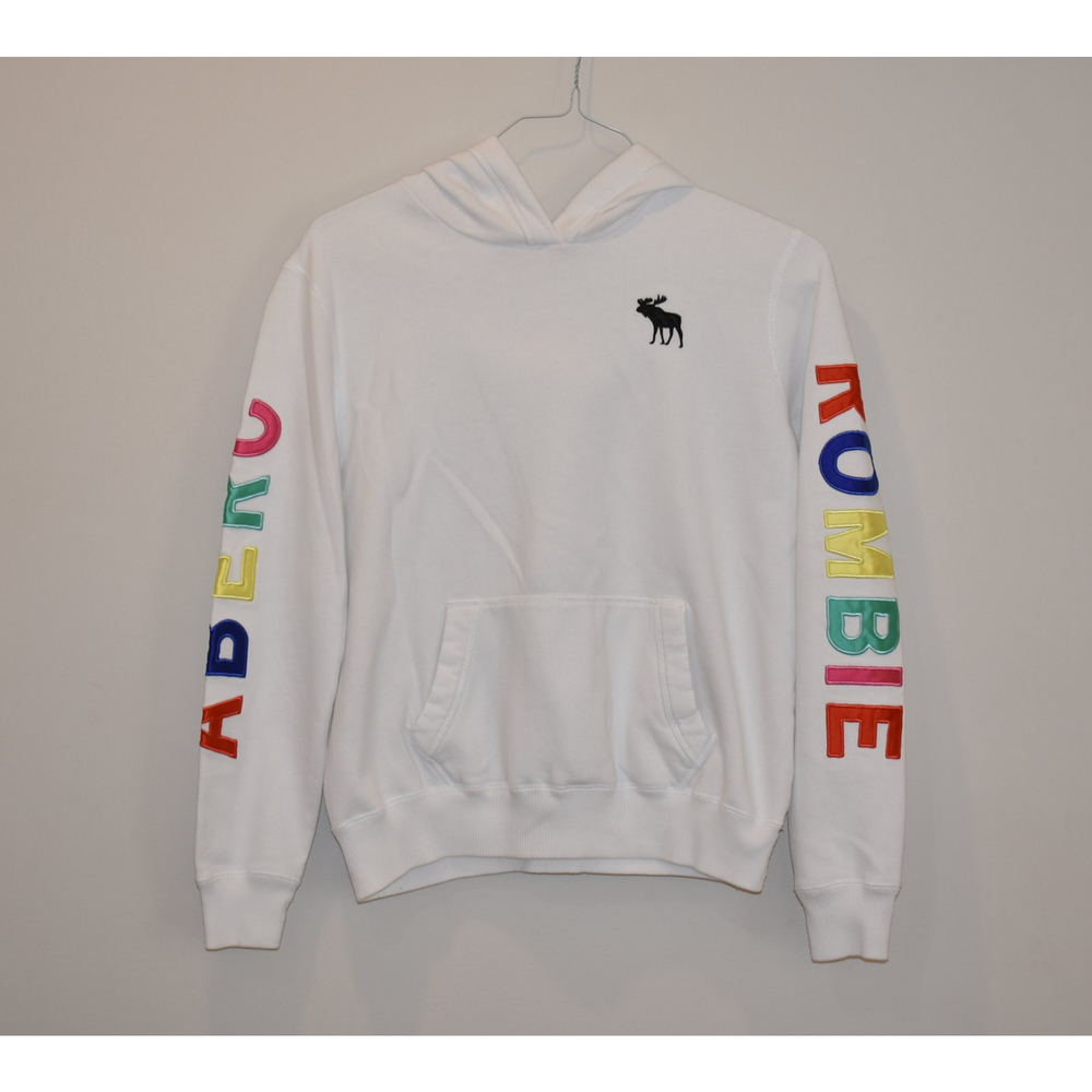 Abercrombie Kids Embroidered Sweatshirt Hoodie 15/16